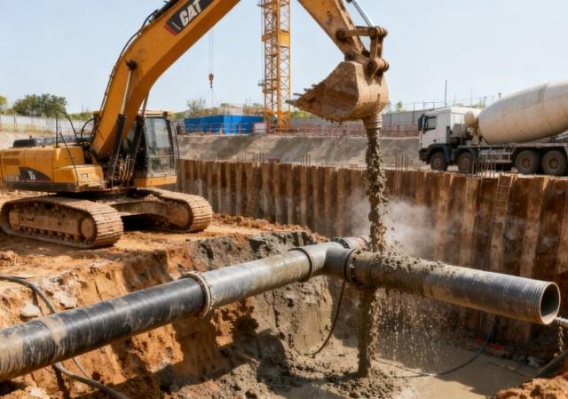 赛罕注浆管应用于建筑工程与结构维修领域
